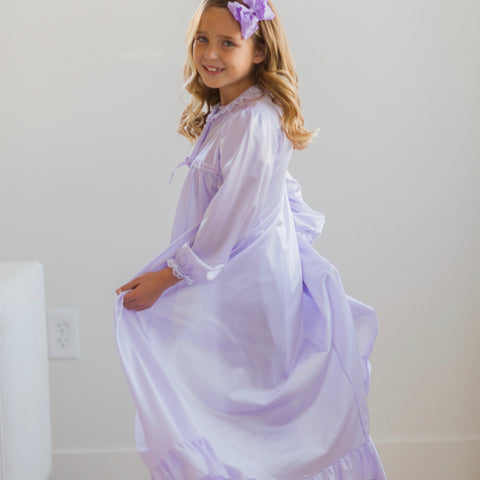 little girls peignoir set, Clara nightgown Nutcracker