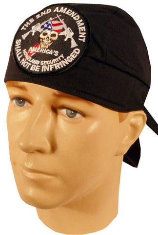 Skull Cap-The 2nd Amendment Patch