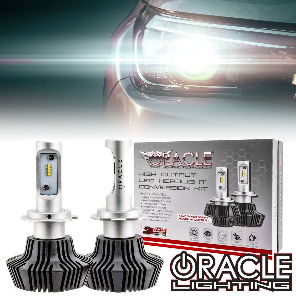 H7 4,000+ Lumen LED Bulbs (Pair) – ORACLE