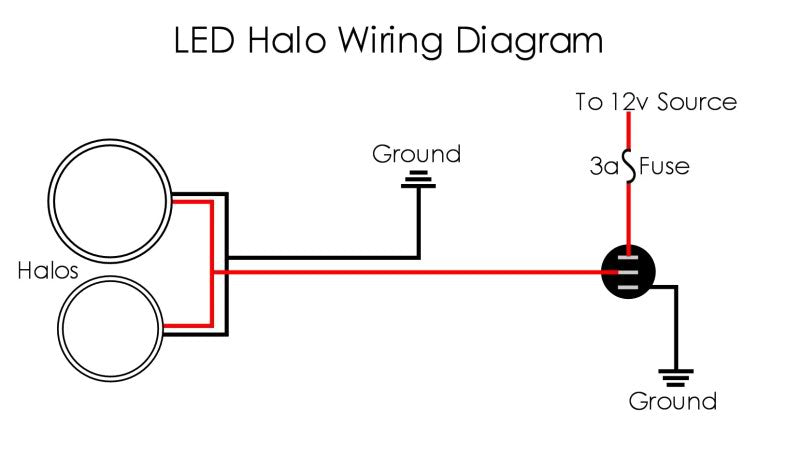 LED Halo Wiring Diagram