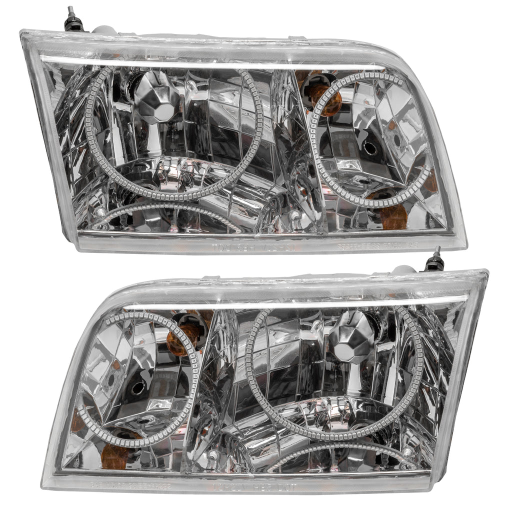 crown victoria halo headlights