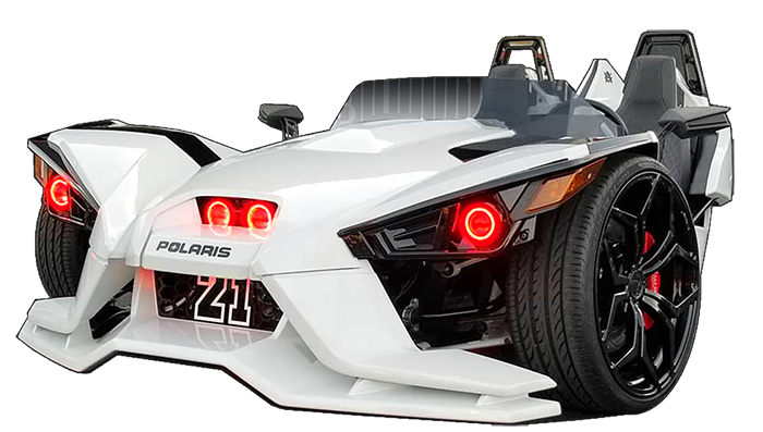 halo led lights for polaris slingshot