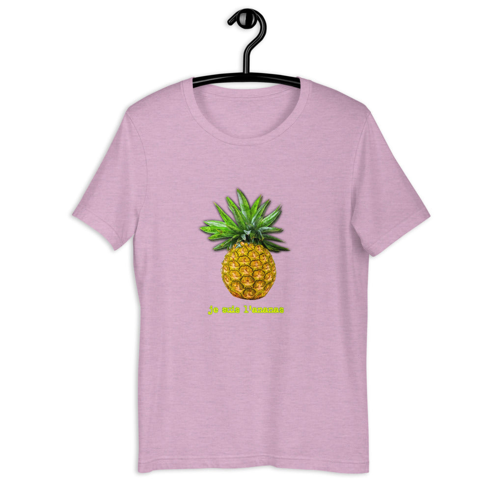 Bouwen op Consumeren Scarp Je Suis L'ananas T - Shirt – Joddy MacWingnut's T - Shirt Shoppe