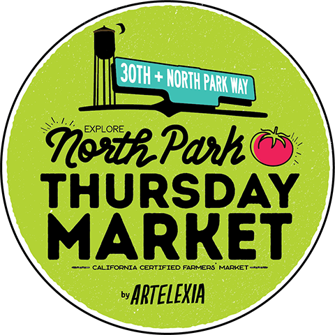 2020 North Park Farmers' Thursday Market by Artelexia