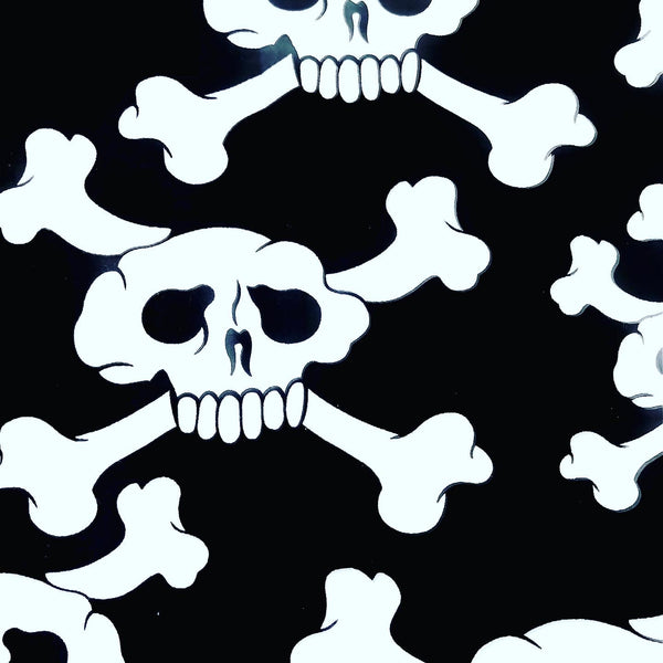 SKULL PRINT FACE MASK