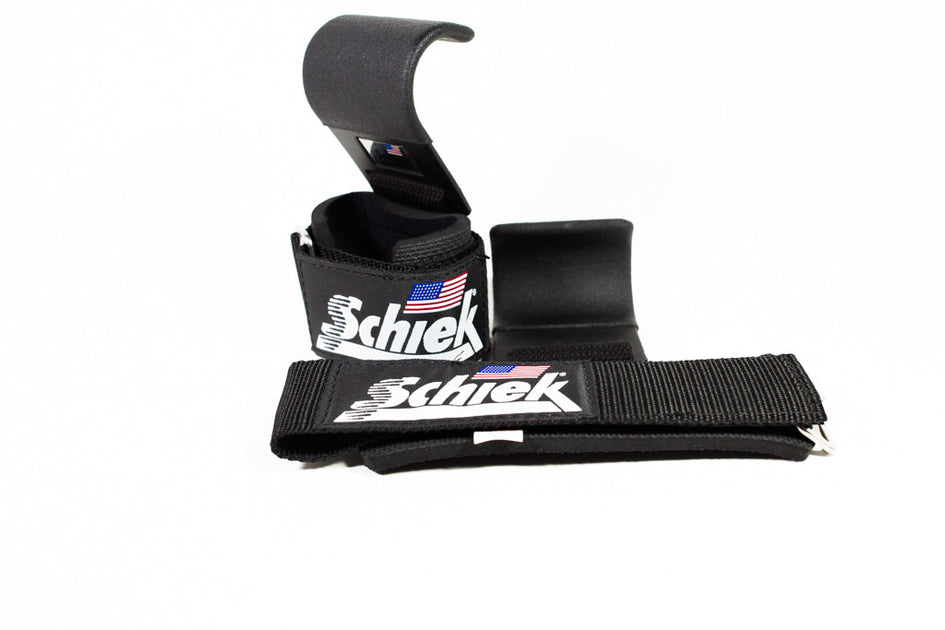 Black Schiek Sports Model 1200 Power Lifting Hooks 