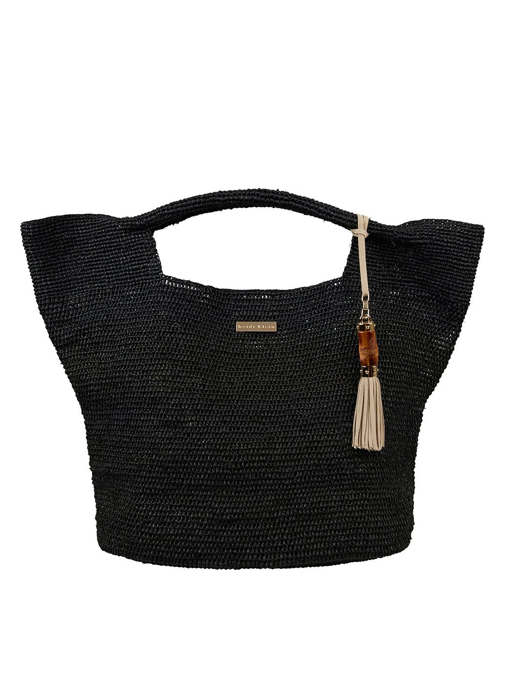 mini raffia bag