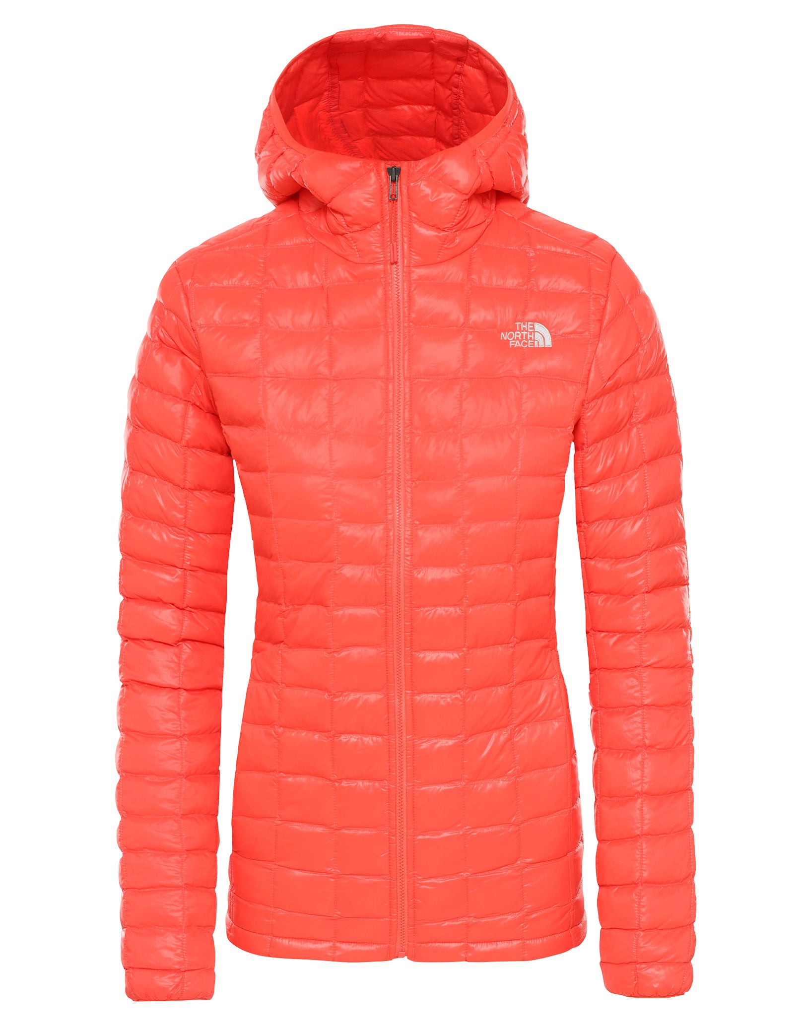 north face thermoball orange