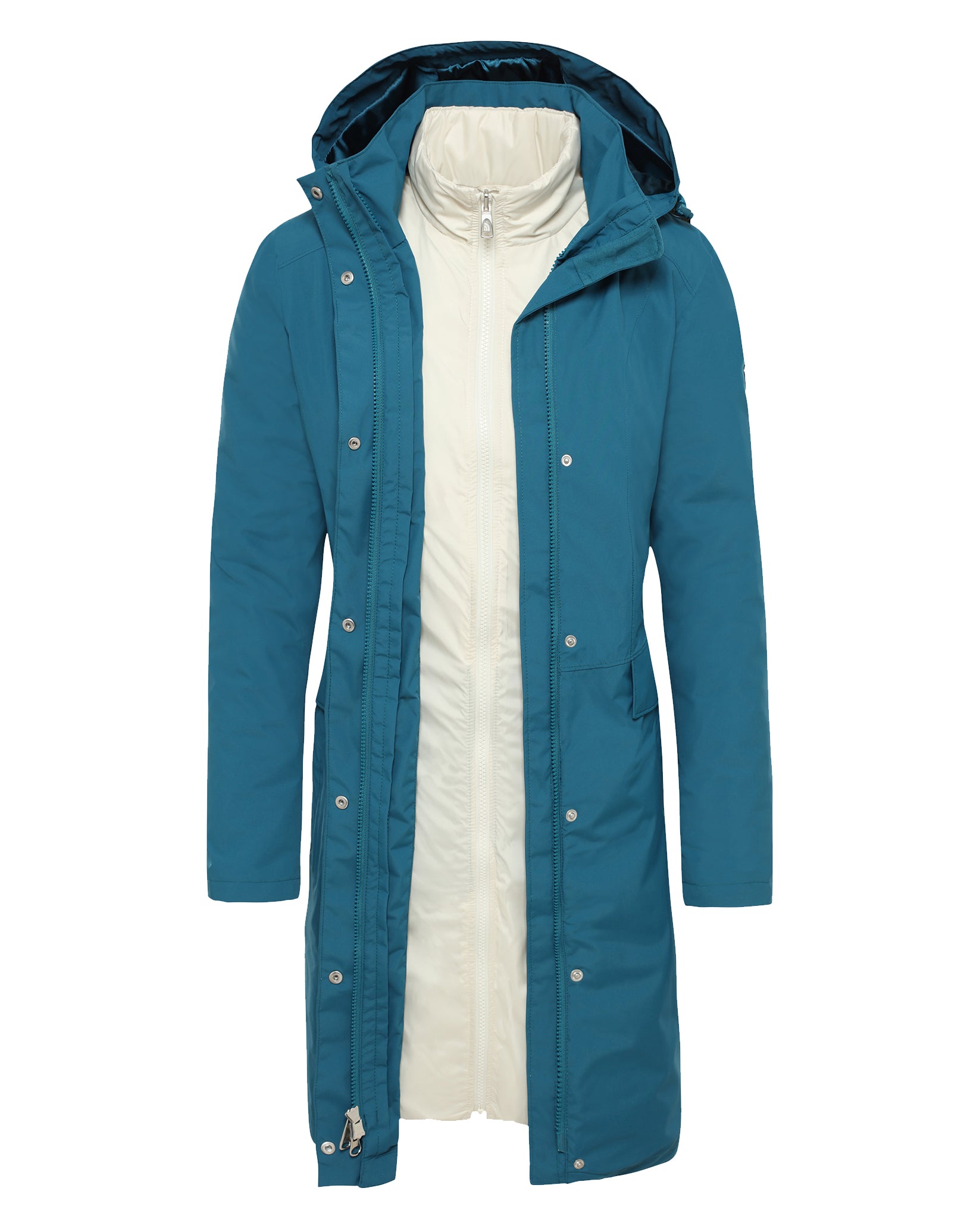 north face suzanne triclimate blue