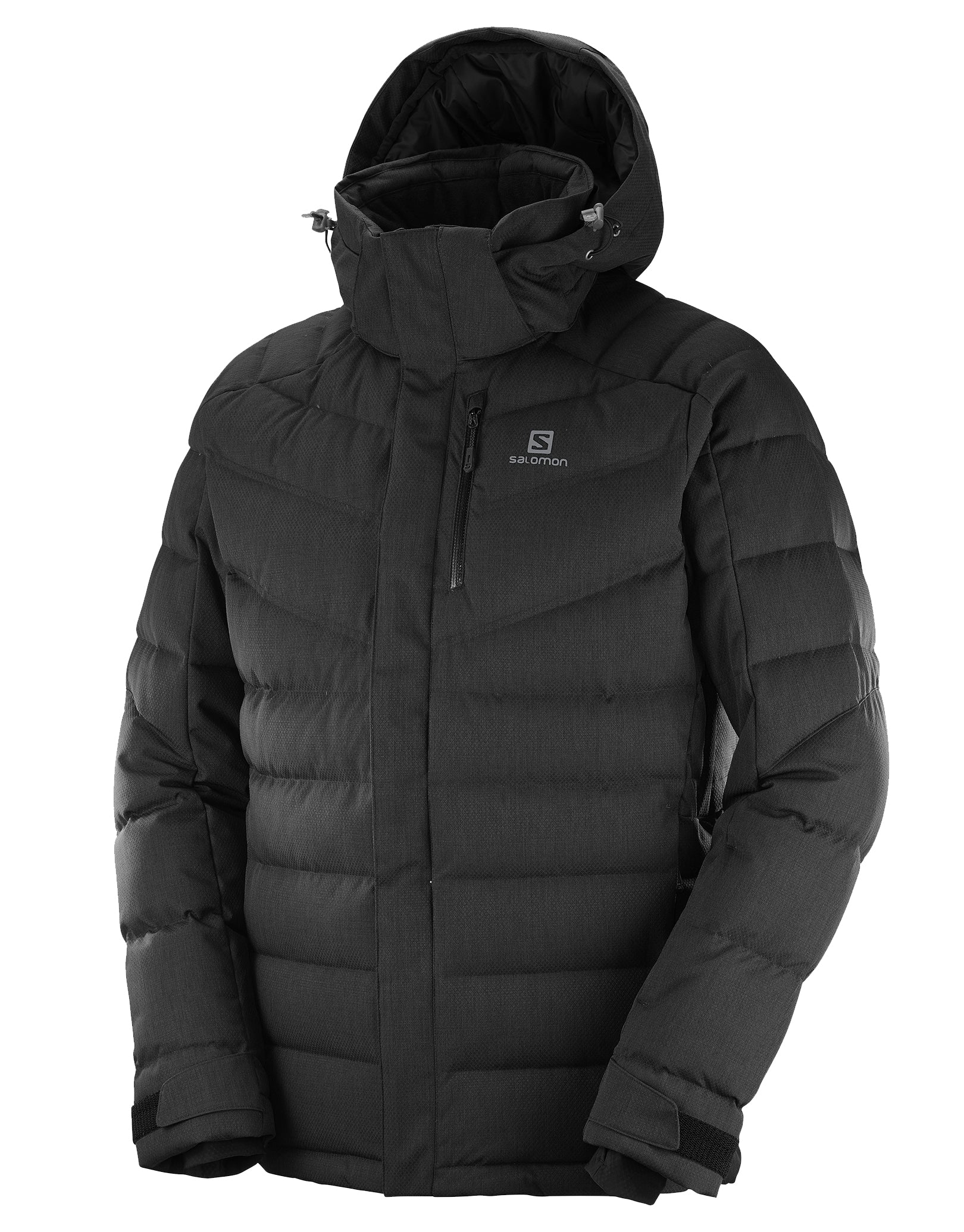 salomon black ski jacket