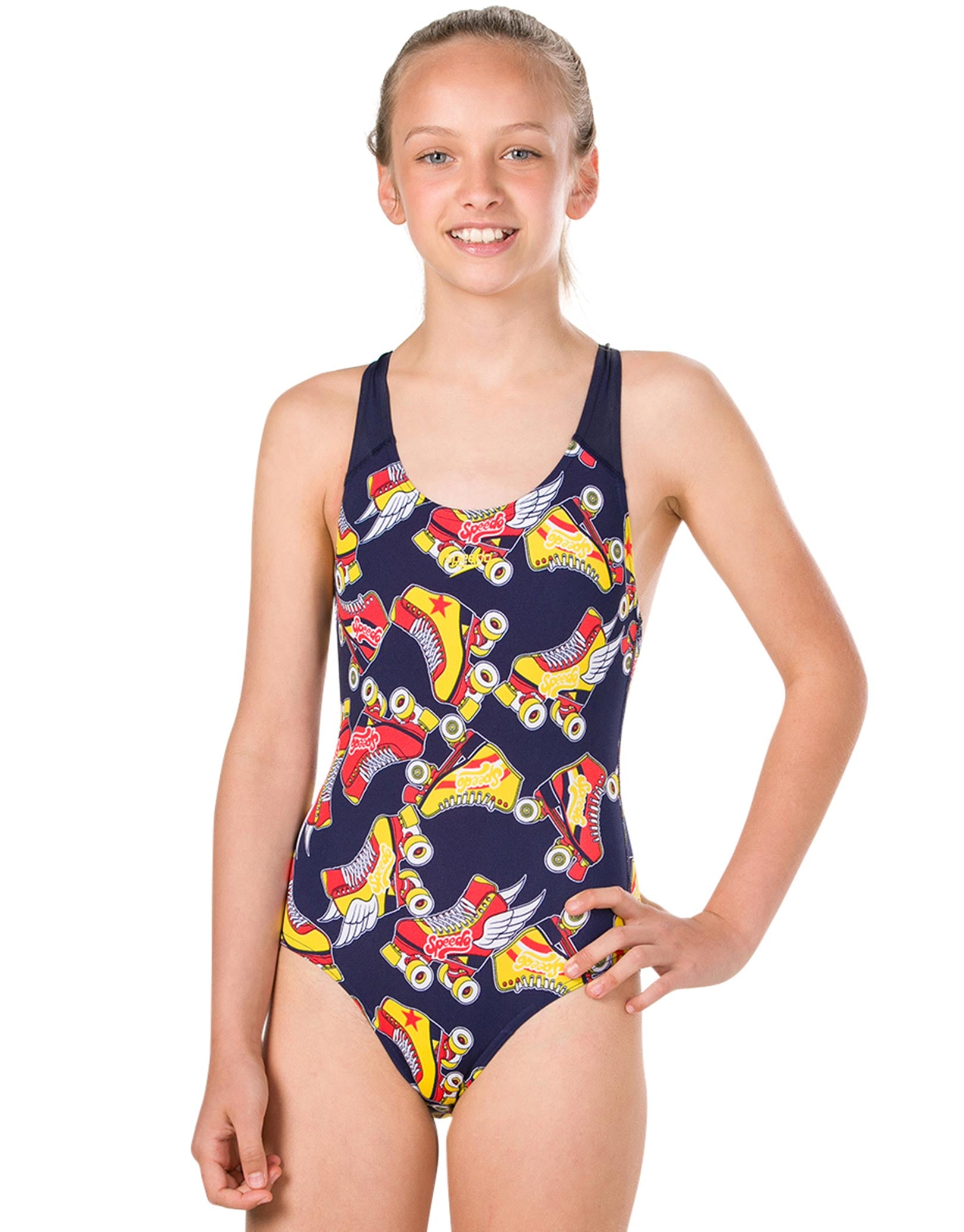 speedo allover splashback swimsuit