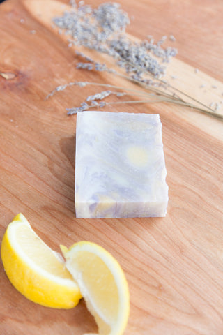 SLAB Handcrafted Lemon Lavender Soap