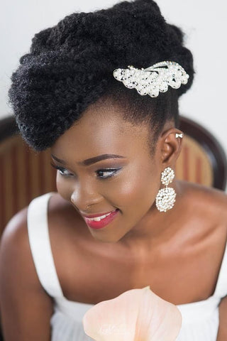 Afrocenchix Wedding Hairstyles for Natural HairTwisted Hawk