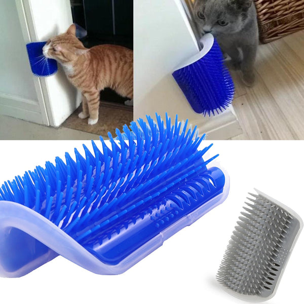 Cat Self Groomer Brush Pet Grooming 