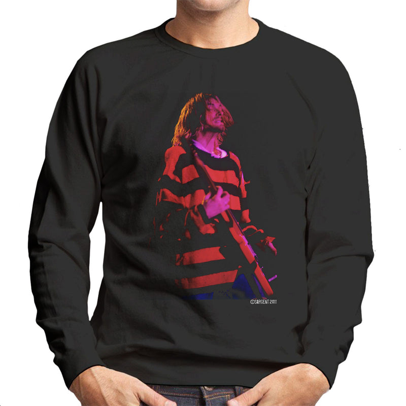 Roger Sargent Official Photography Kurt Cobain Nirvana Guitar Men/'s Hoodie