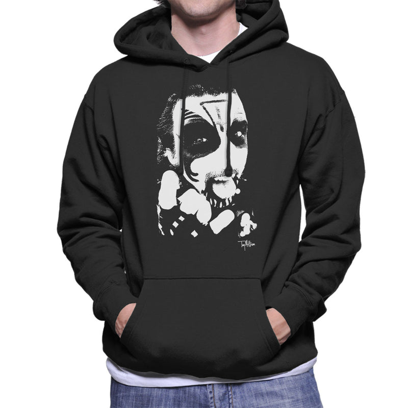 hoodie with devil horns on hood