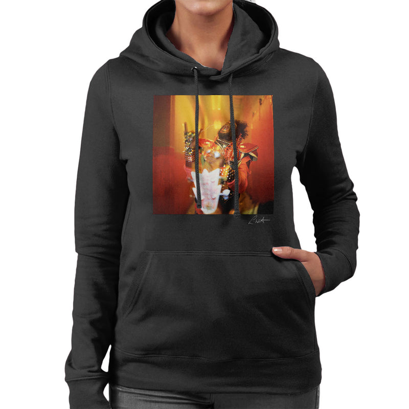 hoodie with devil horns on hood