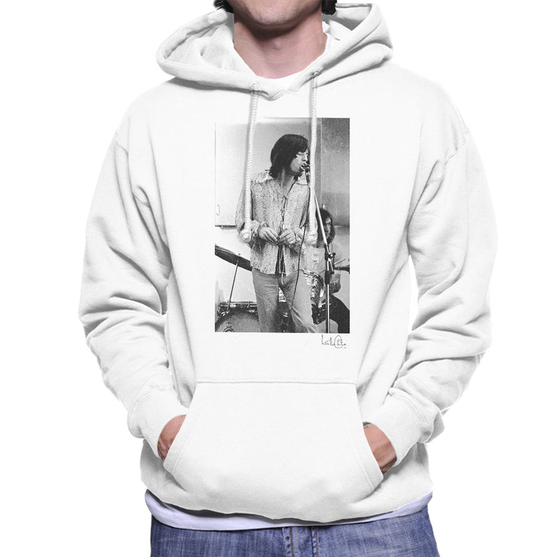 white men's hooded sweatshirt