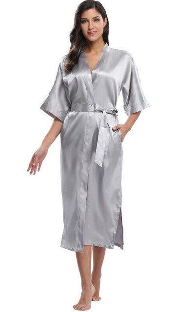Elegant Satin Robes - FabFunBride