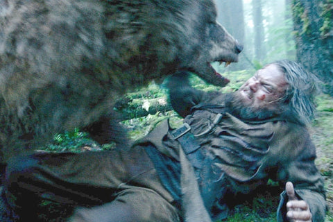 The Revenant - Leonardo Dicaprio grizzly bear scene