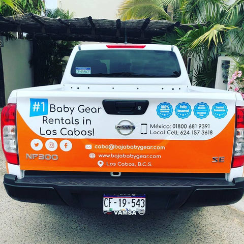 Baja Baby Gear rentals truck