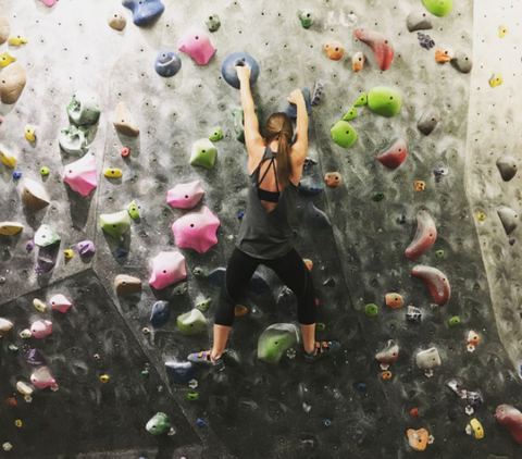 Bouldering at The Hive 
