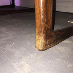 discoloured wood