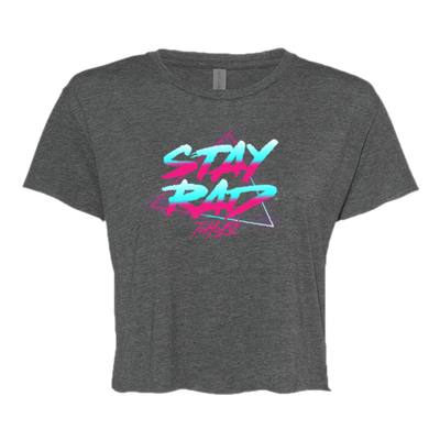 STAY RAD CROP TEE