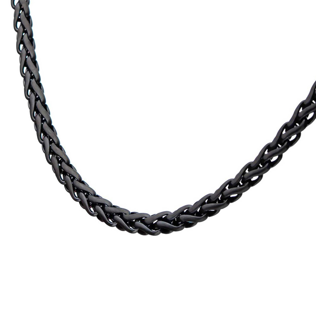 OBLIVION BLACK Spiga Link Necklace 
