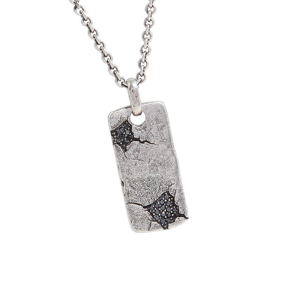 dog chain necklace silver