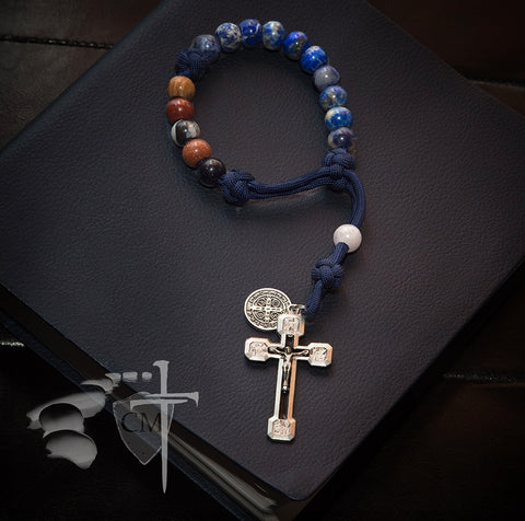 cool rosary awesome rosary Saint Benedict rosary bracelet