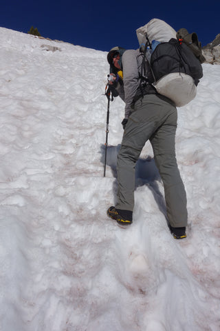 Muir Pass Sierra Nevada Mountains Snowy PCT