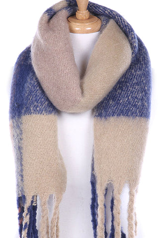 (3PCS) Woven Vest Blanket Scarf