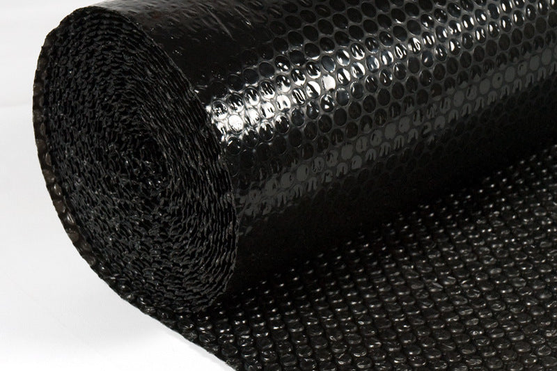 black bubble wrap