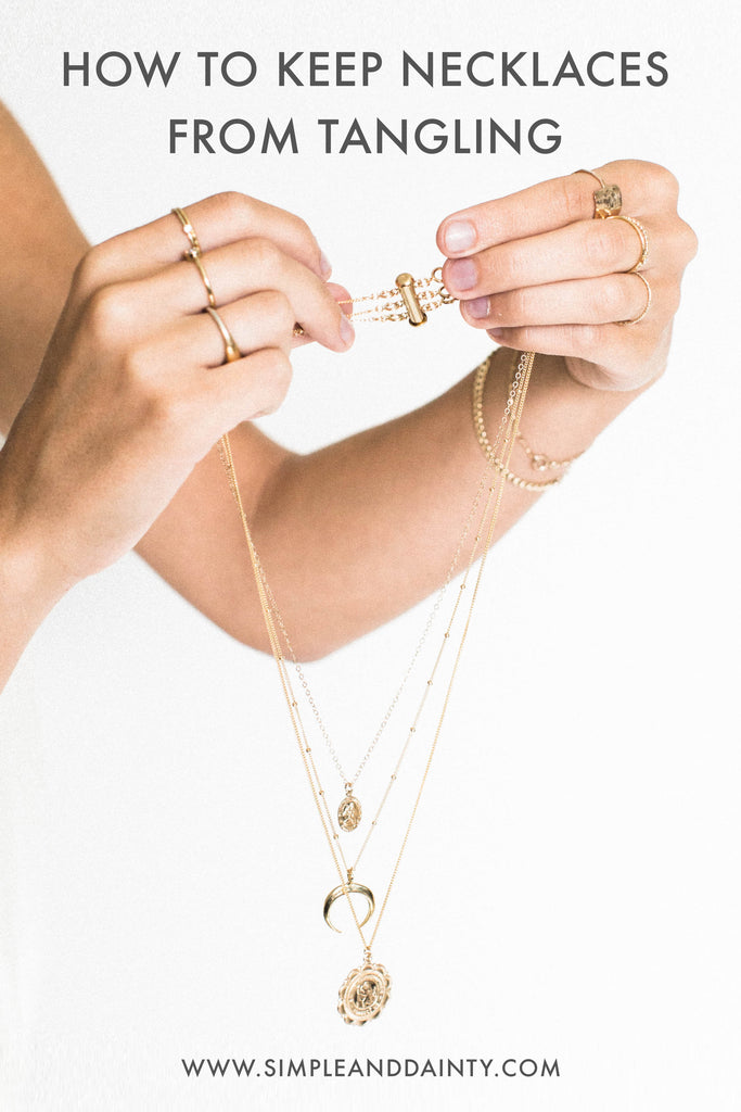 Layered Necklace Detangler | Simple & Dainty