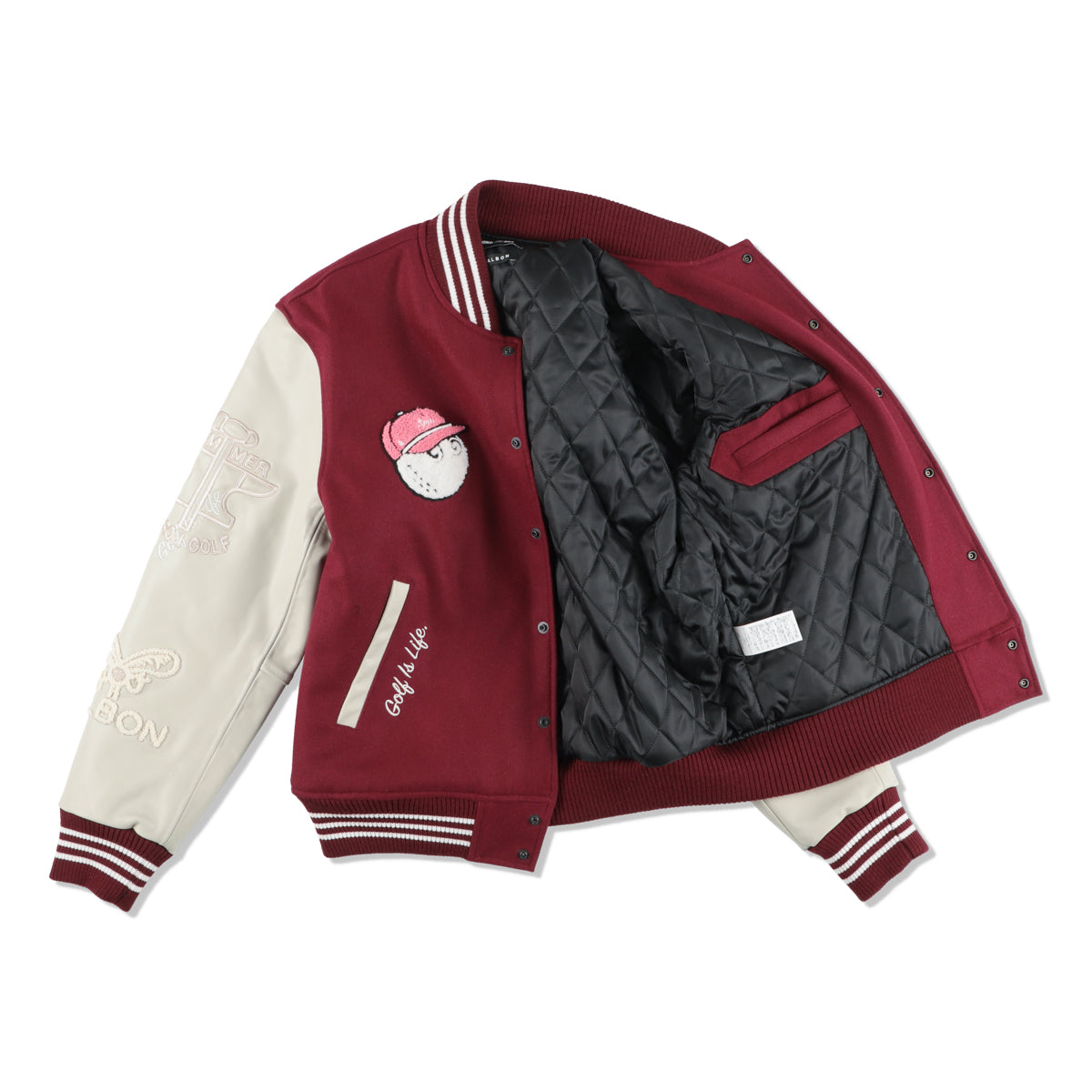 MALBON GOLF X WDS VARSITY JACKET 正規品 feeds.oddle.me-日本全国へ