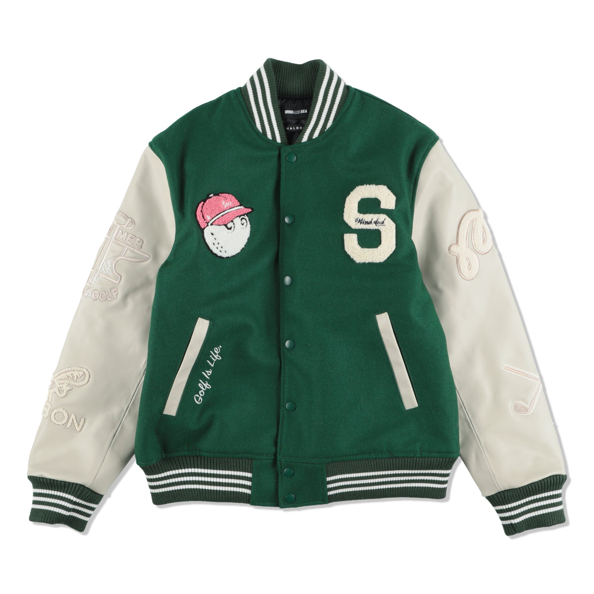 Malbon × WDS Varsity Jacket