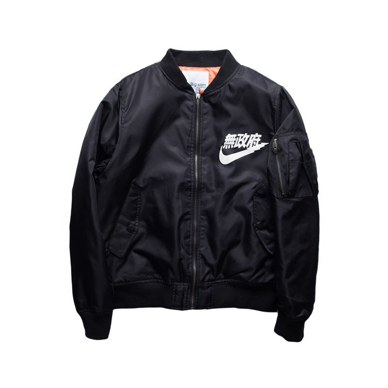 Air Kanji Anarchy Bomber Jacket 