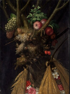 Four Seasons in One Head by Giuseppe Arcimboldo