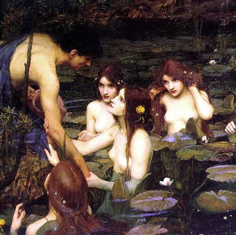 Hylas and the Nymphs by John William Waterhouse