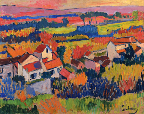 Landscape near Chatou by André Derain