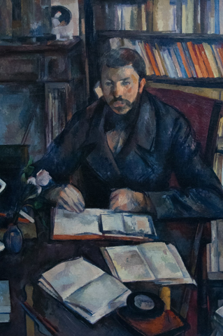 Portrait of Gustave Geffroy by Paul Cézanne