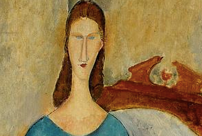 Portrait of Jeanne Hebuterne - Seated by Amedeo Modigliani