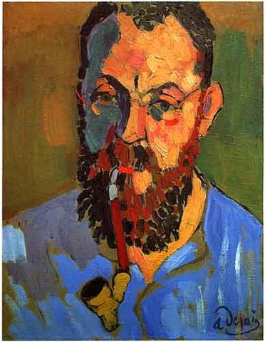 Portrait of Matisse by André Derain