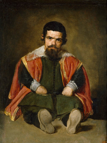 Portrait of Sebastián de Morra by Diego Velazquez