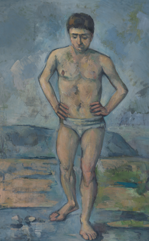 The Bather by Paul Cézanne