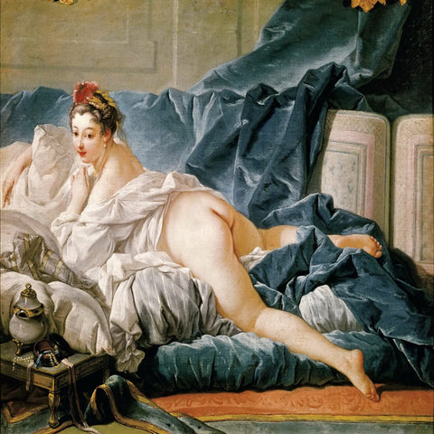 The Brunette Odalisque by François Boucher