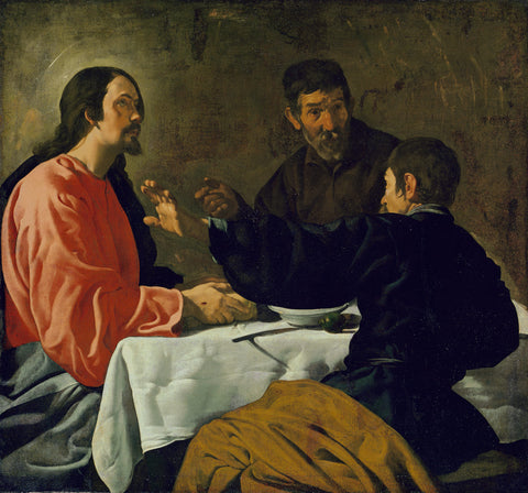 The Supper at Emmaus by Diego Velazquez