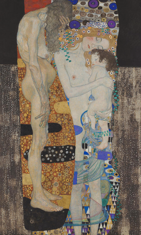 The Three Ages of Woman by Gustav Klimt