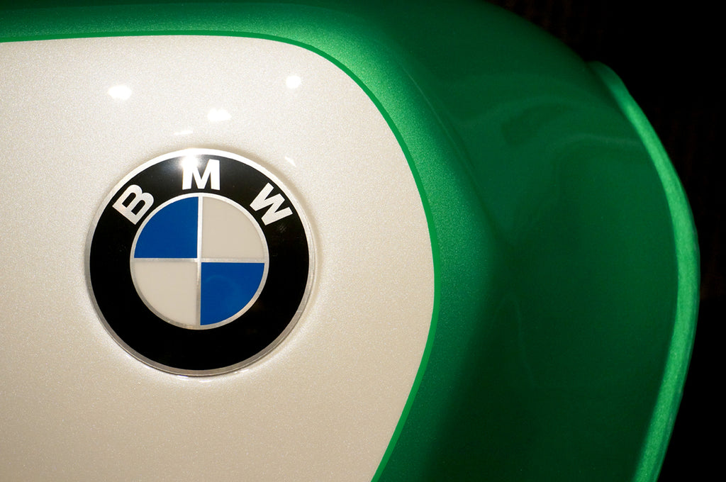 BMW R90 Green Machine Final Paint 